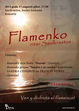Flamenko ritmi Saulkrastos